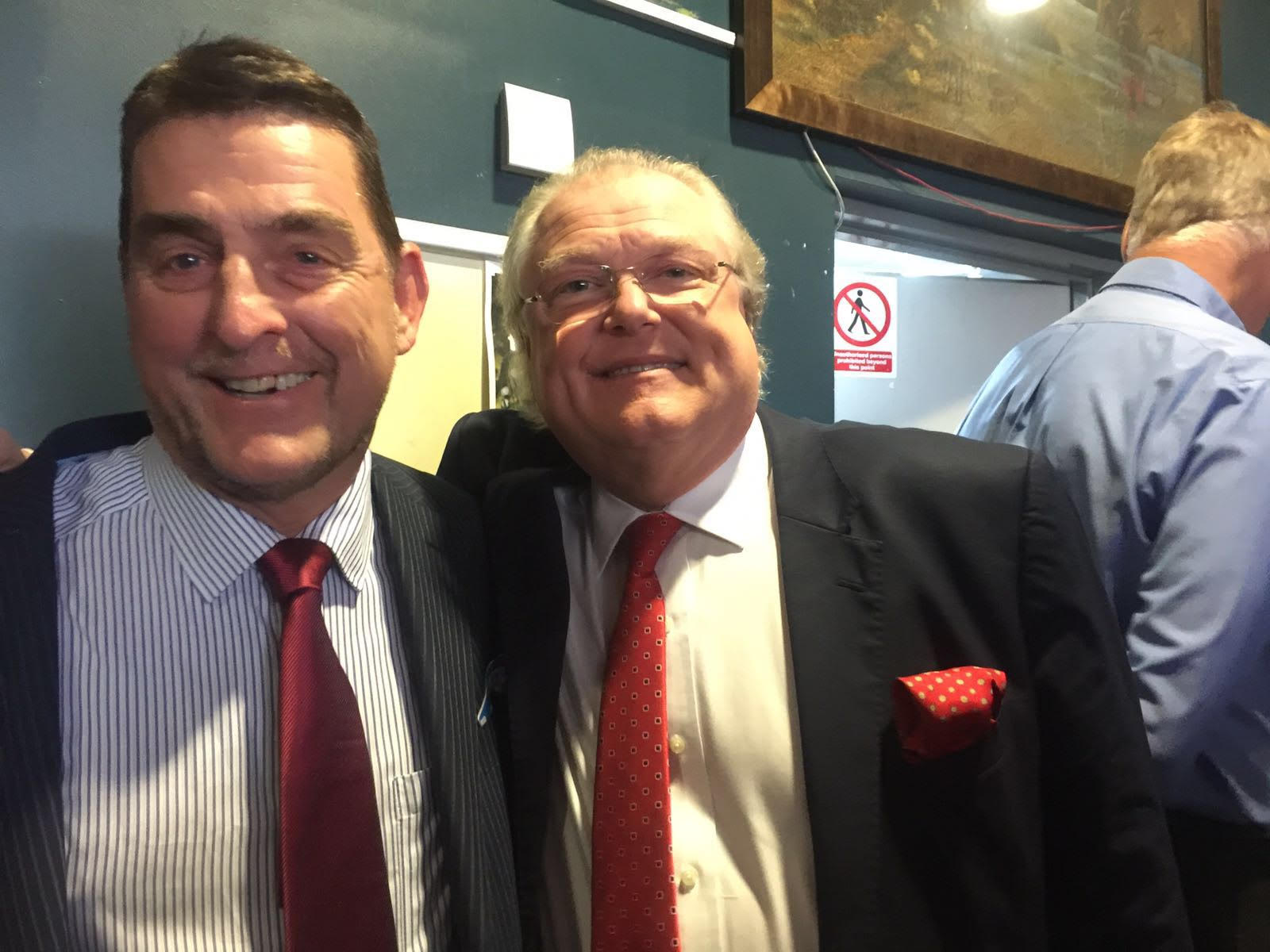 Anthony with Lord Digby Jones